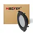 MiBoxer/Mi-Light Foco Downlight LED Redondo Negro Empotrable FUT066 - 12W - ø180mm - RGB+CCT - IP44