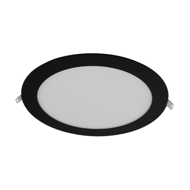 PURPL Foco Downlight LED Empotrable Redondo Negro - 12W - ø170mm - 4000K Blanco Neutro