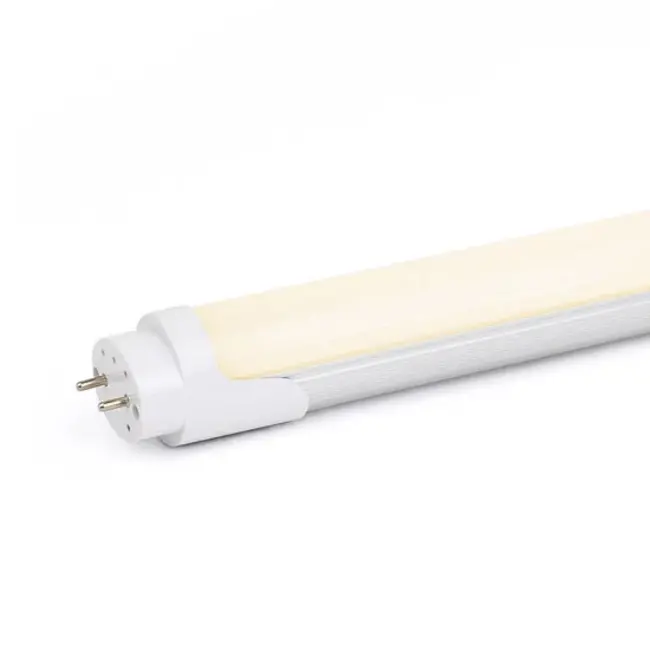 PURPL Tubo LED T8 120cm, 18W, 3000k, Conexión un Lateral