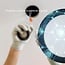 PURPL Foco Downlight LED Redondo Empotrable Negro - ø240mm - 4000K Blanco Neutro - 24W