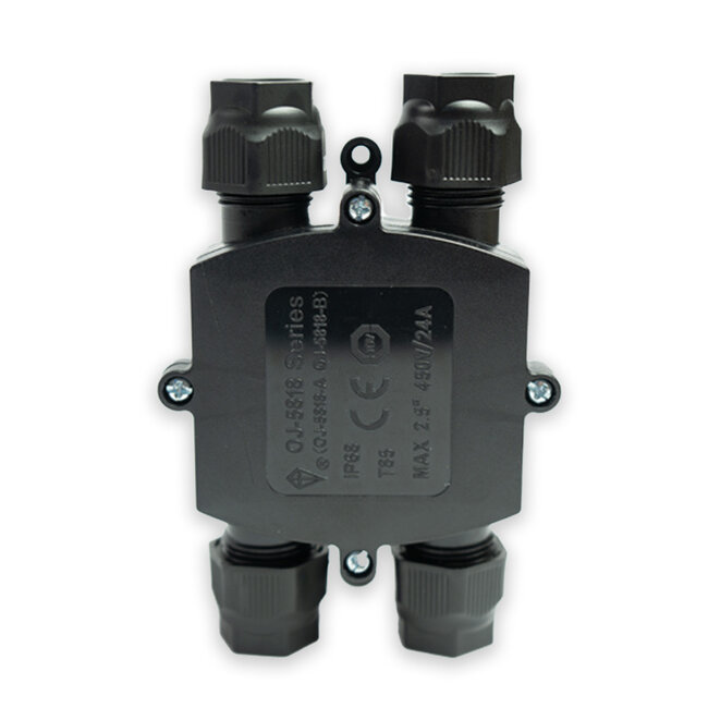 PURPL Caja de conexiones impermeable | 3 entradas | IP68