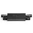 Powergear Unión l carril trifásico, directo, 4 hilos, negro