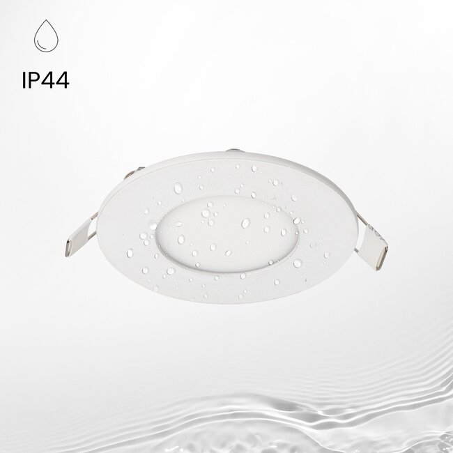 PURPL Foco Downlight LED Empotrable Redondo - Blanco - ø85mm - 4000K Blanco Neutro - 3W