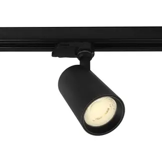 PURPL Spot LED negro para riel de 3 fases - COB 4000K luz de día - 20W - 2750lm PURPL Spot LED negro para riel de 3 fases - COB 4000K luz de día - 20W - 2750lm