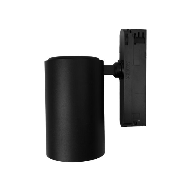 PURPL Faretto LED nero per binario a 3 fasi - COB 4000K bianco neutro - 40W - 5500lm - Nero - Driver Philips