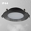 MiBoxer/Mi-Light Foco Downlight LED Redondo Negro Empotrable FUT068 - 6W - ø120mm - RGB+CCT - IP44