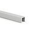 PURPL Perfil de aluminio 1,5m 17,5 x 15 mm para Tiras LED superficie montada