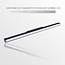 MiBoxer/Mi-Light Barra LED lineal | Riel magnético 48V | CCT | 24W | 1380 lm | Zigbee 3.0 | Regulable | IP44 | Negra