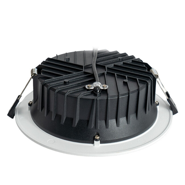 PURPL Spot Downlight LED | 18W | ø190 mm | 3CCT | Redondo | Empotrado | Blanco