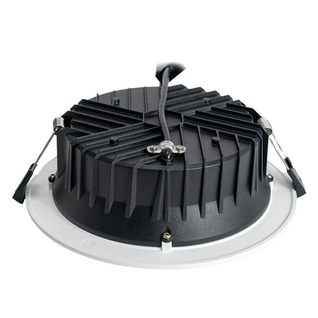 PURPL Spot Downlight LED | 18W | ø190 mm | 3CCT | Redondo | Empotrado | Blanco