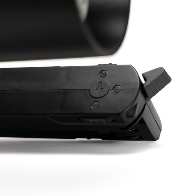 PURPL Spot en riel - 3CCT - 30W - 3-fases - Negro