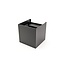 PURPL Luz de pared cuadrada LED COB Negro