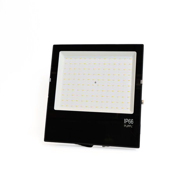 PURPL Proyector LED | 100W | 9000 lm | 6000K Luz fría | IP65 | IK07 | Negro