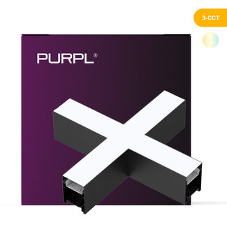 PURPL Lámpara Lineal CCT LED | Forma de X | 20W