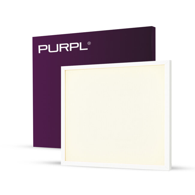 PURPL Panel LED - 62x62 - 4000K Blanco Neutro - 25W - UGR19 - 3125 LM - Premium