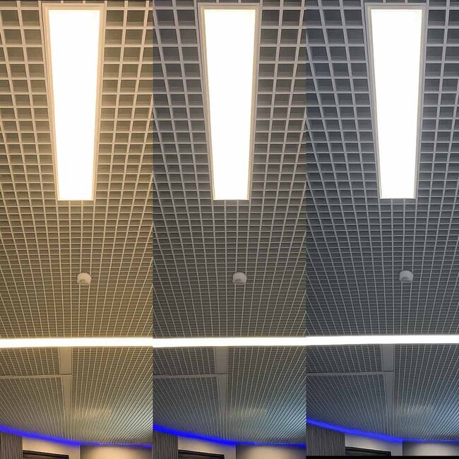 PURPL Panel LED 3CCT- 15x120 - 3000K | 4000K | 5000K - 25W - 2750 lm - 110 lm/W - UGR<22 - Edgelit