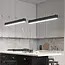LED24 Suspensión lineal LED 3CT Negra | 120 cm | 25W/30W/40W