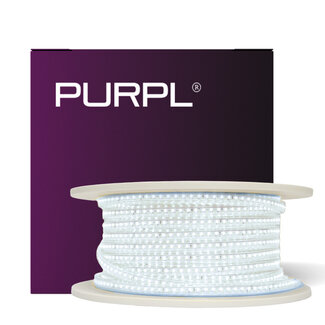 PURPL Tira LED 50m 120 LEDs p/m 220V 6000K Blanco Frío