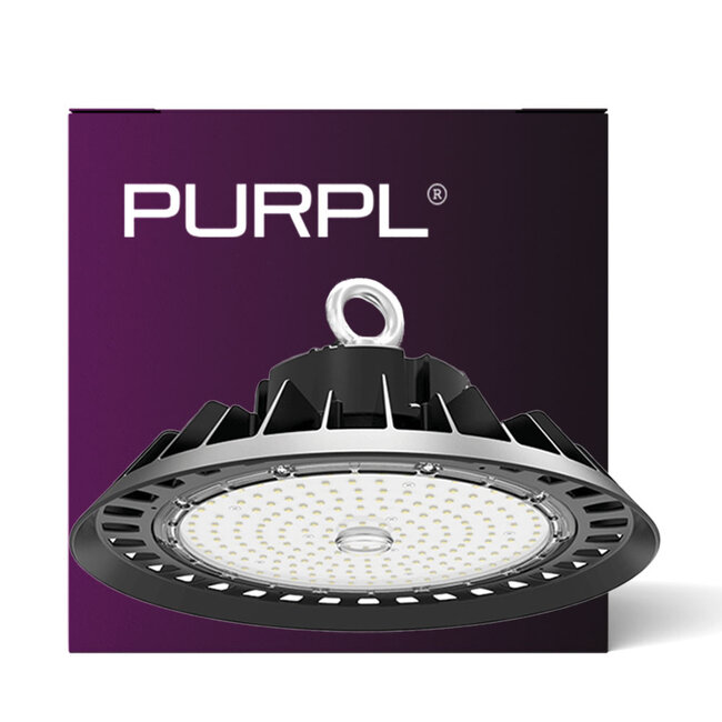 PURPL High Bay LED - 200W - 32.000 lm - 160 lm/W - 6000K - IP65 - IK09 - Regulable - Sin parpadeo - Driver Philips