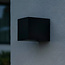 PURPL Luz de pared cuadrada LED GU10 Negro/Blanco