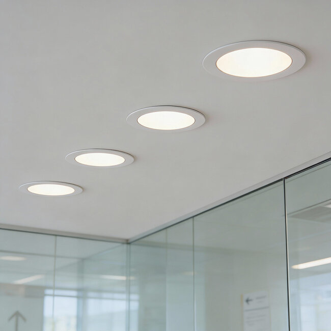 PURPL Downlight LED - ø225mm - 4000K Blanco Neutro - 18W - Circular - Empotrable