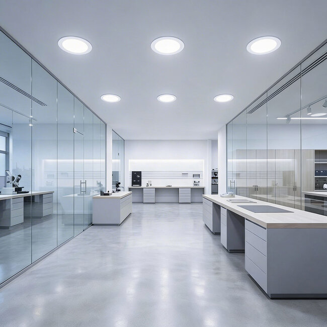 PURPL Foco Downlight LED Redondo Empotrable - 24W - ø240mm - 4000K Blanco Neutro - IP44