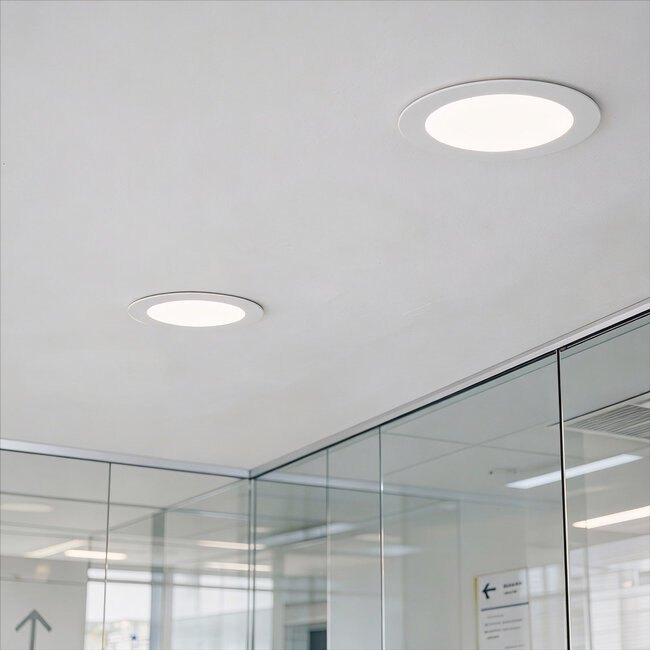 PURPL Downlight LED - ø225mm - 4000K Blanco Neutro - 18W - Circular - Empotrable