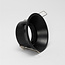 PURPL LED GU10 Foco Empotrable Inclinable 'Charlotte' Redondo Negro Ø93mm