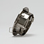 PURPL GU10 LED spot de Acero Inoxidable IP20 inclinable ZINC (incluido el ajuste)