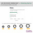 PURPL Downlight LED Empotrable Circular - Negro - ø120mm - 3000K Blanco Cálido - 6W