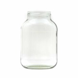 Glazen 2,5 liter kombucha of kefirpot