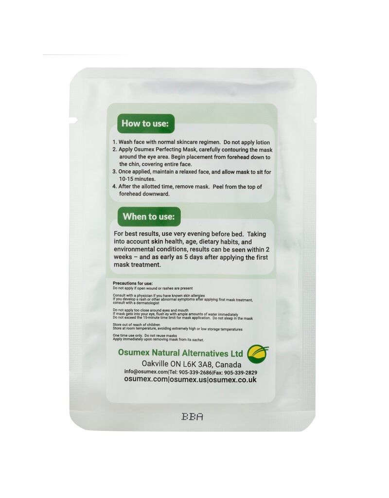 Gezichtsmasker met o.a. Q10