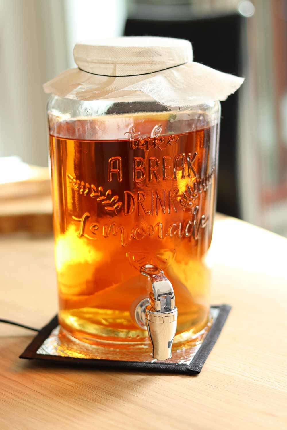 Kombucha verwarmingsplaatje