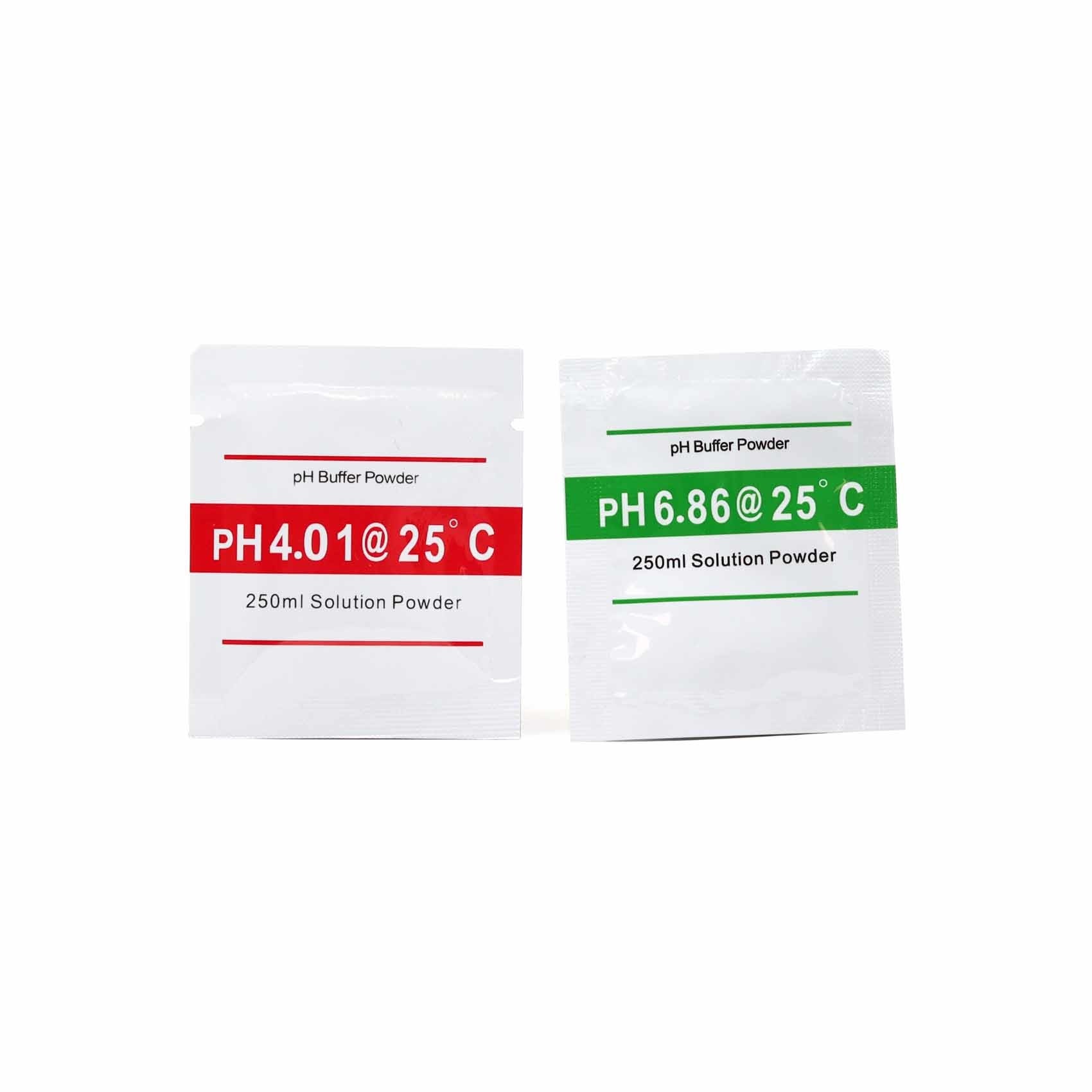 pH meter kalibreren pH buffer poeder