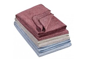Pluizige katoenen yogadeken (GOTS)