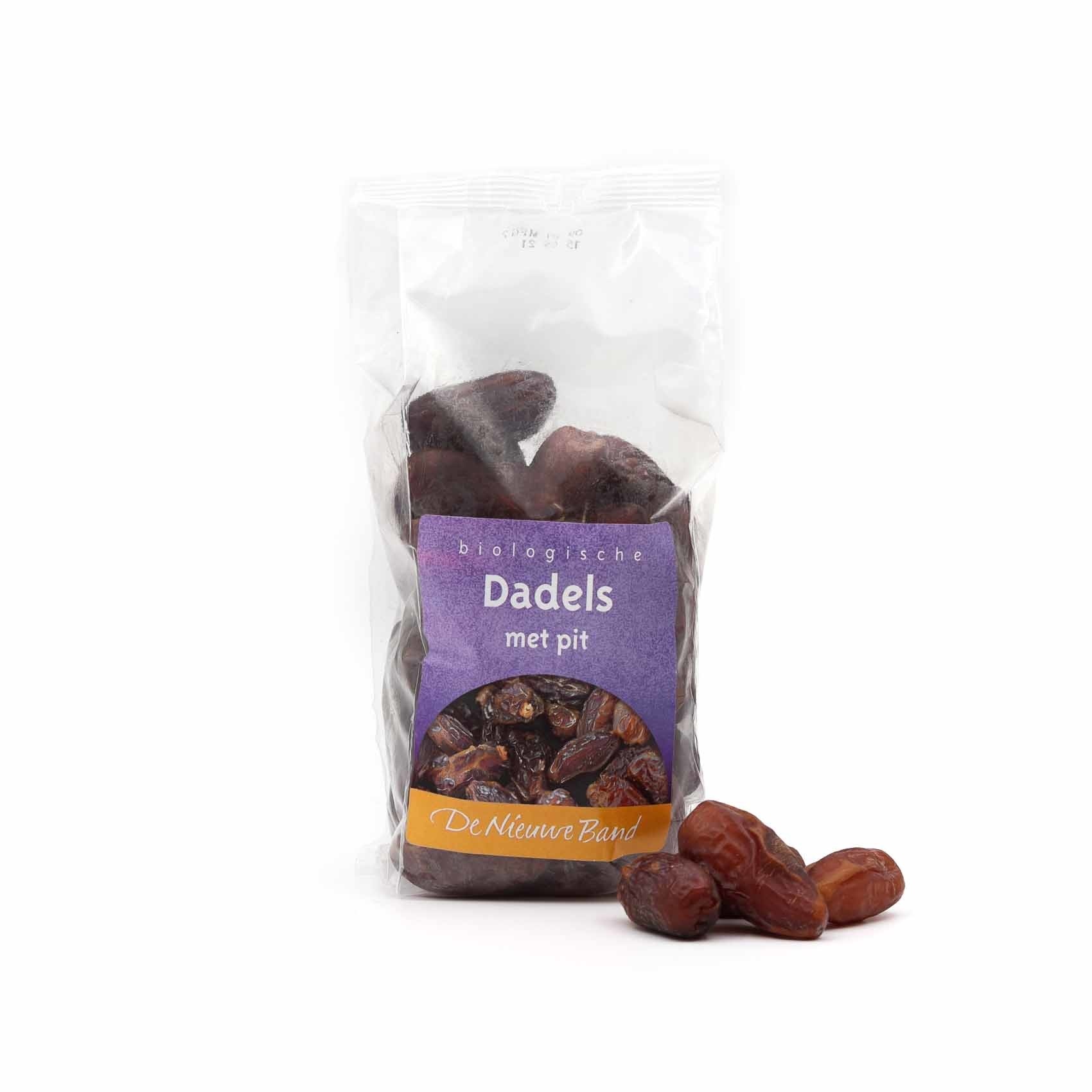 Biologische dadels met pit 500 gram
