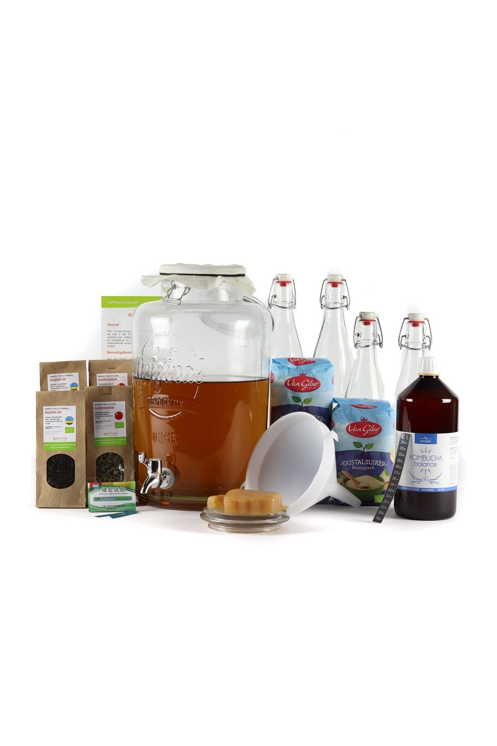 Kombucha Startpakket Compleet - 20 liter