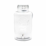 Glazen 8 liter kombuchapot met aftapkraan
