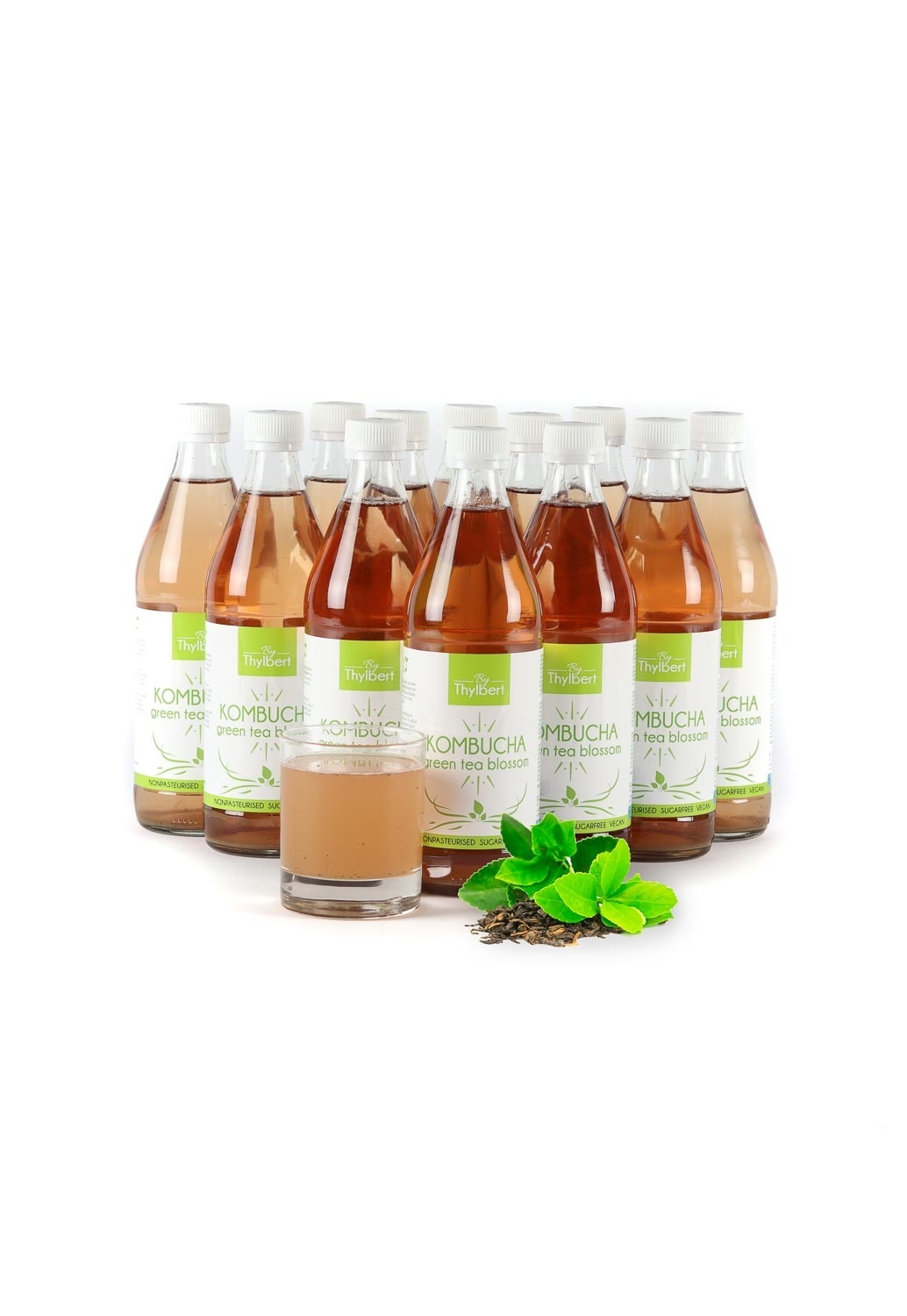 BIO Kombucha Groene Thee - 10 + 2 gratis