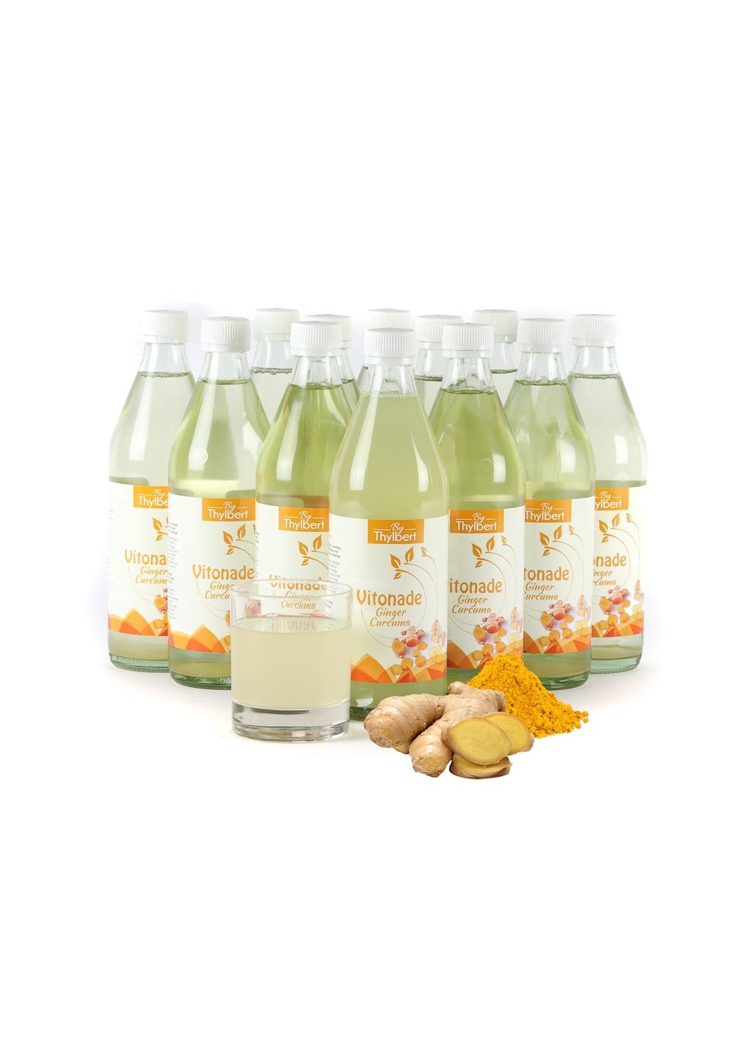 BIO frisdrank Kurkuma Gember - 10 + 2 gratis