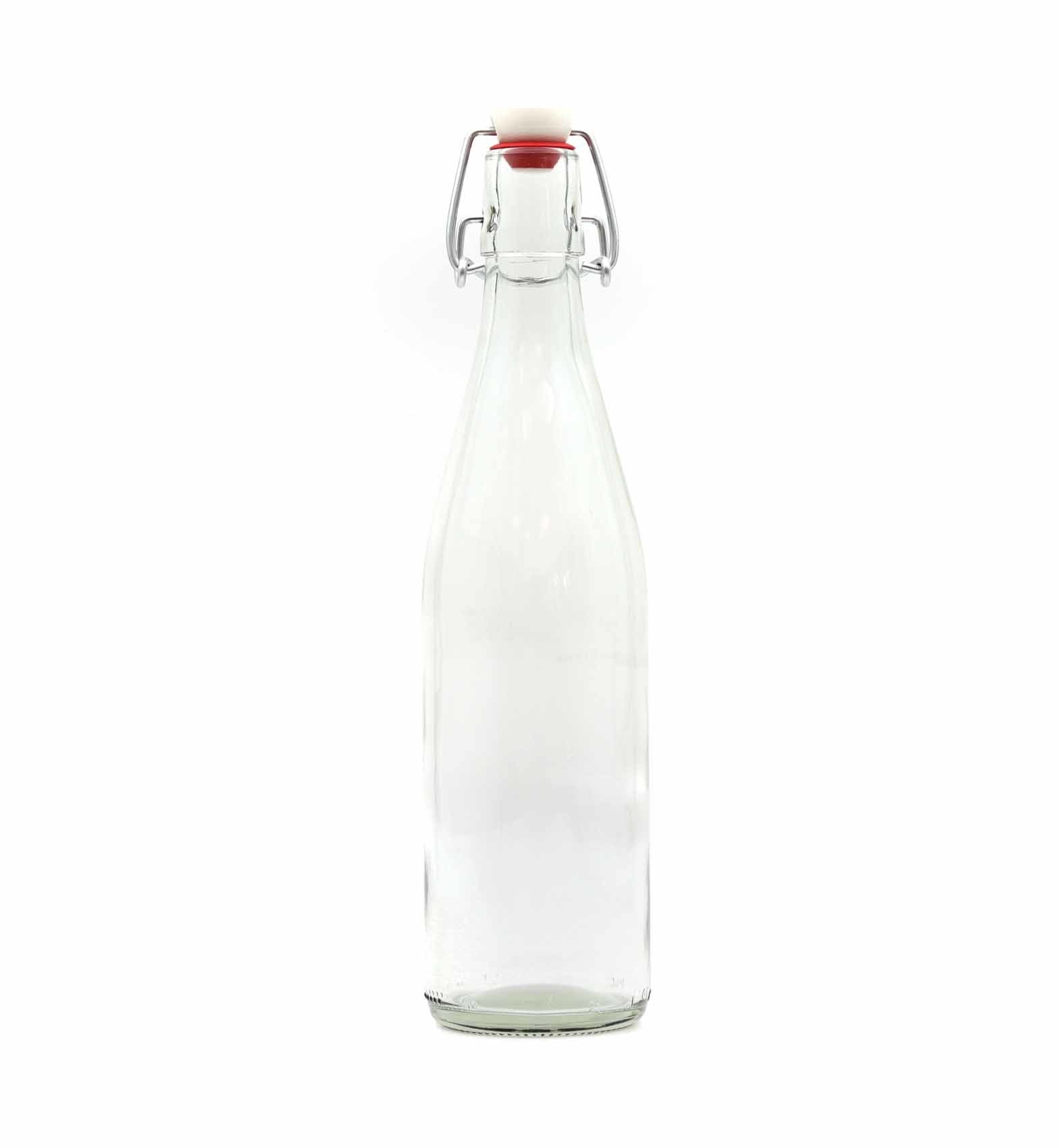 Glazen kombucha of kefir beugelfles - 500 ml