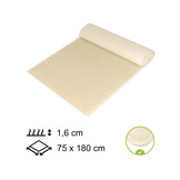Yogamat Schapenwol 75x180x1,6cm - met bies