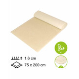Yogamat Schapenwol BIO 75x200x1,6cm - met bies