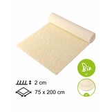 Yogamat Schapenwol BIO 75x200x2cm - met bies