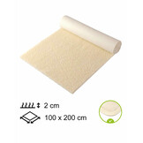 Yogamat Premium 100x200x2cm - met bies