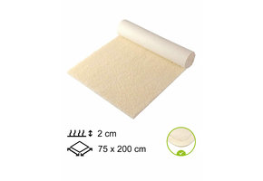 Yogamat Premium 75x200x2cm - met bies