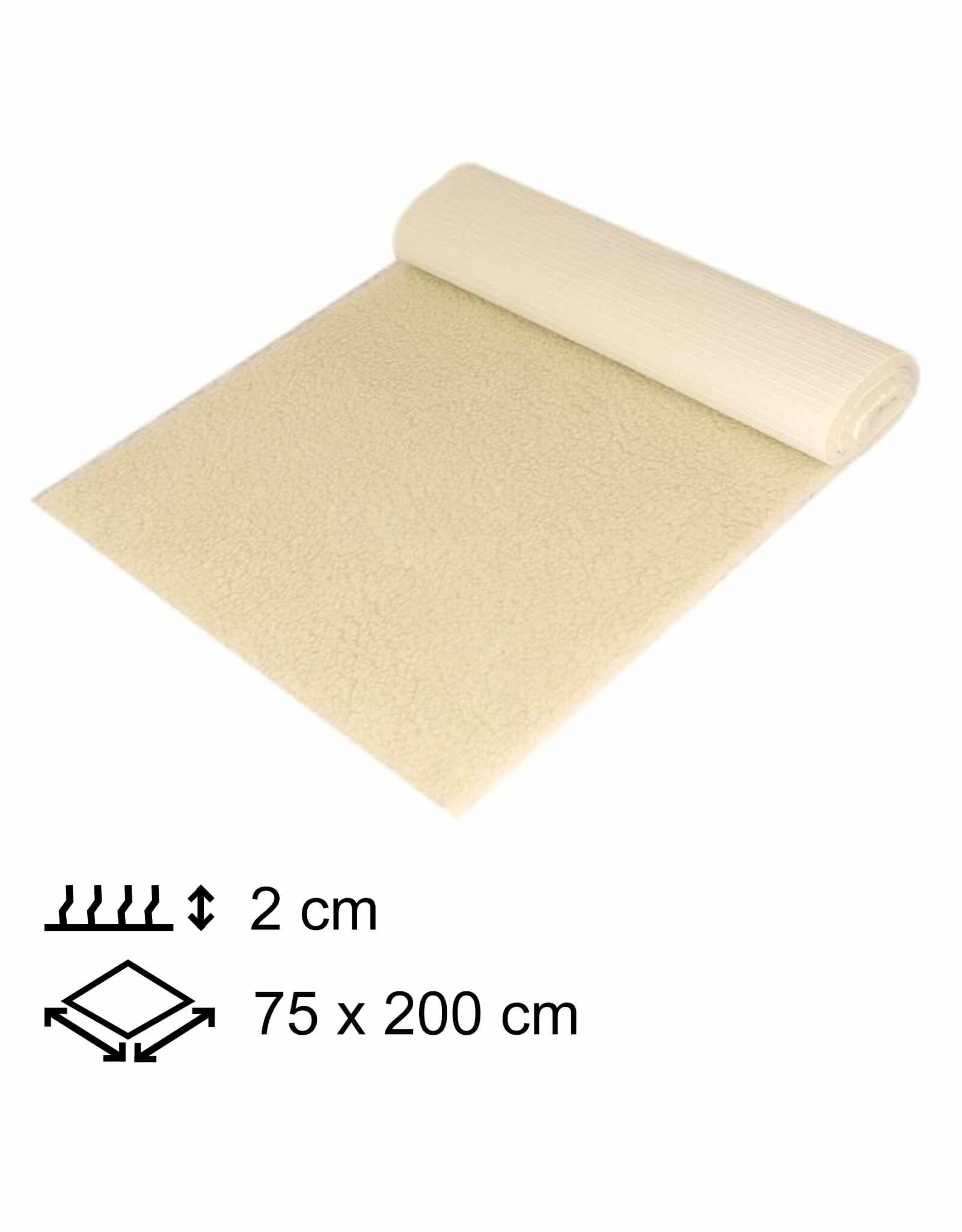 Yogamat Anti-allergie 75x200x2cm