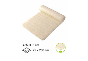 Yogamat Lichtgewicht 75x200x3cm - met bies
