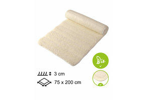 Yogamat Lichtgewicht BIO 75x200x3cm - met bies