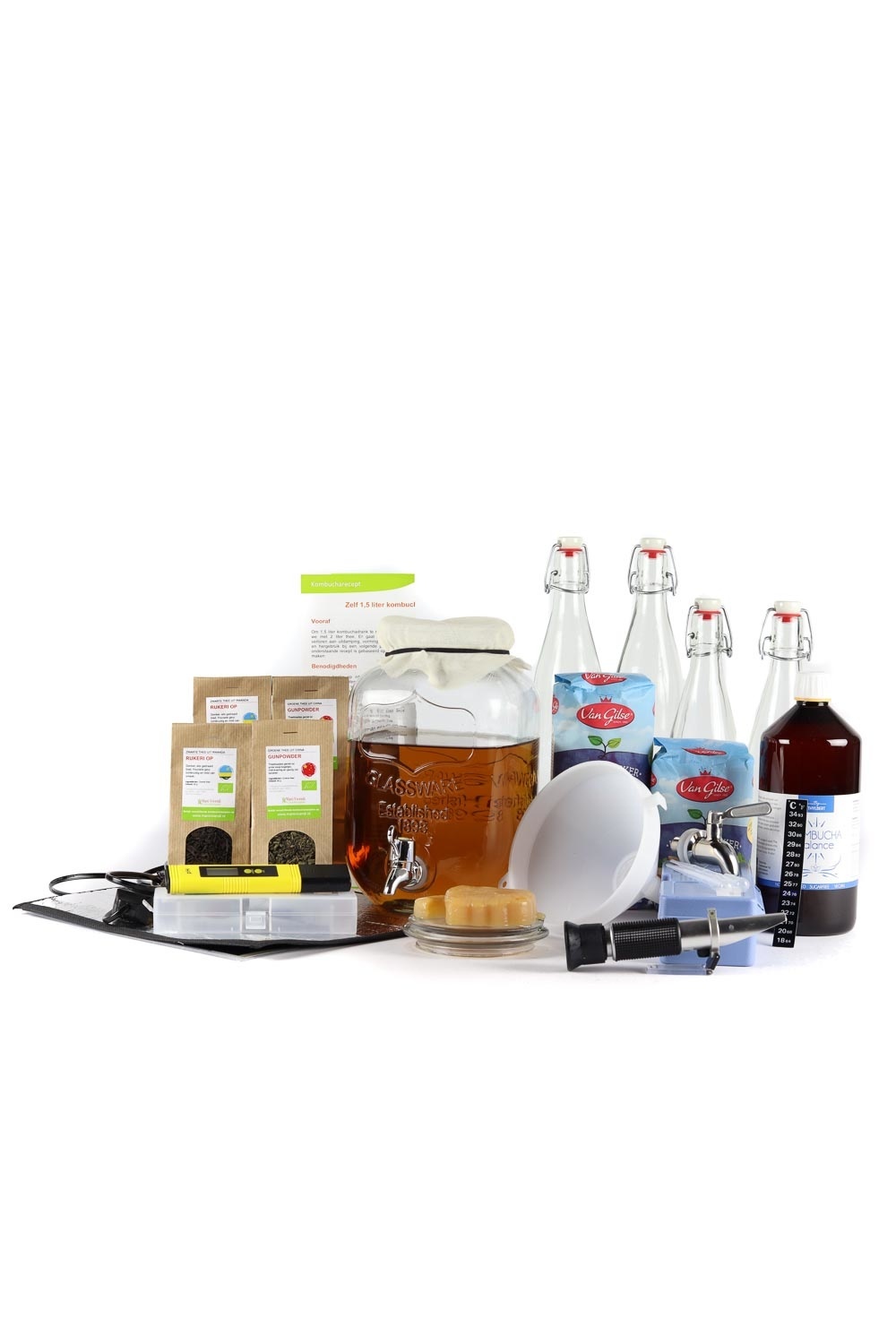 Kombucha Startpakket Extra - 20 liter